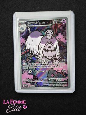 Pokemon Card Houndstone 145/182